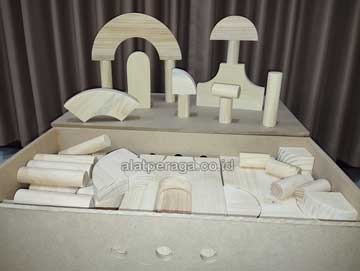 Balok PDK Natural Pinus Isi 300 Pcs