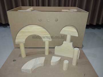 Balok PDK Natural Pinus Isi 500 Pcs