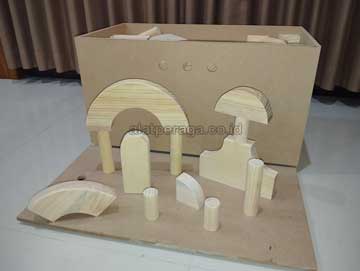 Balok PDK Natural Pinus Murah di Ciamis