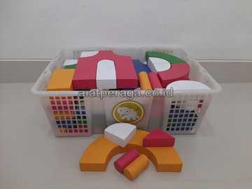 Harga Murah Balok PDK Warna Isi 105 Pcs