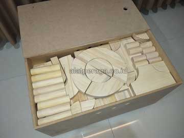 Jual Balok PDK Natural Pinus Murah di Pangandaran