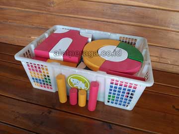 Jual Murah Balok PDK Warna Isi 105 Pcs