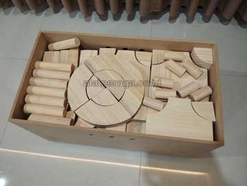 Toko Balok PDK Natural Pinus Isi 300 Pcs di Kota Bekasi