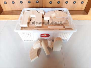 Toko Balok PDK Natural Pinus di Klungkung