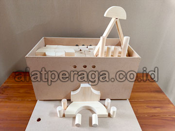 Jual Balok PDK Natural Pinus di Kota Mataram