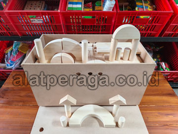 Jual Balok PDK Natural Pinus di Lombok Utara