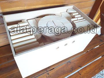 Jual Balok PDK Natural Pinus di Pangkalpinang