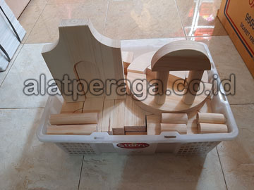 Toko Balok PDK Natural Pinus di Kapuas