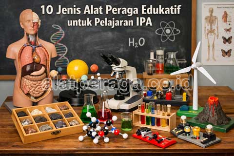 10 Jenis Alat Peraga Edukatif untuk Pelajaran IPA