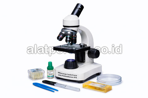 Alat Peraga IPA Mikroskop Sederhana