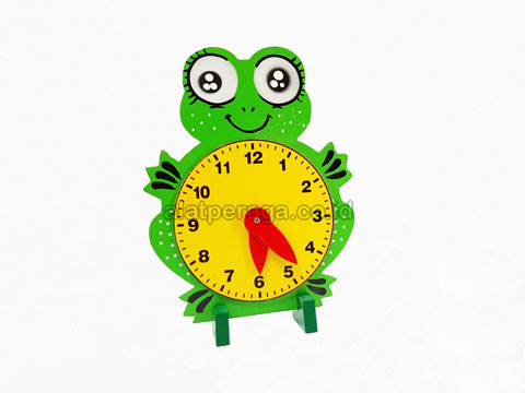 Media Pembelajaran Anak PAUD TK Jam Katak